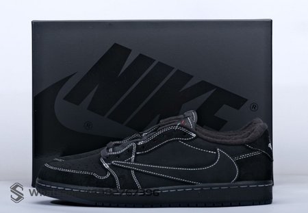 Jordan 1 Retro Low OG SP Travis Scott Black Phantom DM7866-001 Size 36-48.5