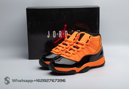 Air Jordan 11 Retro Black Orange CT8012-800 Size 40-48.5