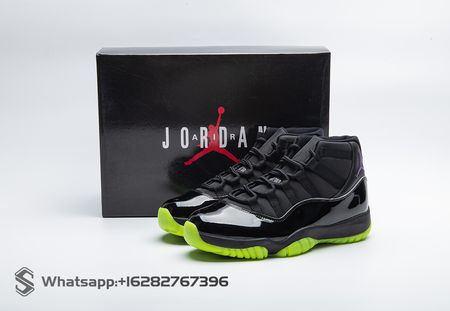 Air Jordan 11 GS Black/Barely Volt Size 40-48.5