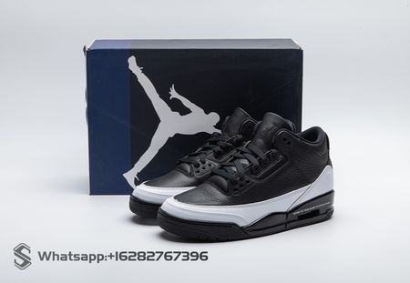 Jordan 3 Retro Fragment Black DA3595-001 Size 40-48.5