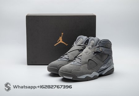 Air Jordan 8 Retro Cool Grey 305381-014 Size 40-48.5