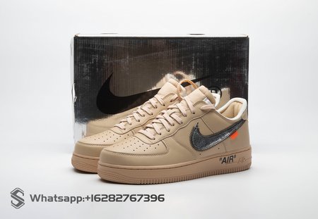 Nike Air Force 1 Low Off-White Sesame FD6900-200 Size 36-48.5