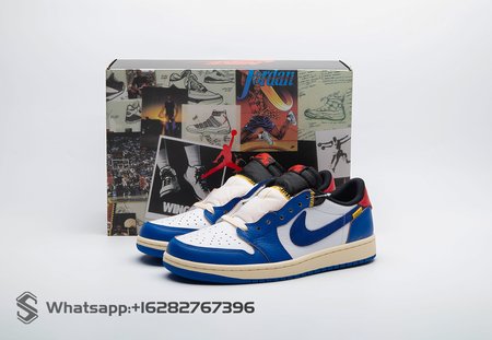 Jordan 1 Retro Low Union Los Angeles Blue Toe HQ6998 -146 Size 40-48.5