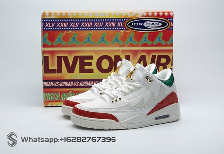 Jordan 3 Retro El Vuelo Summit White IO1752-100 Size 40-48.5