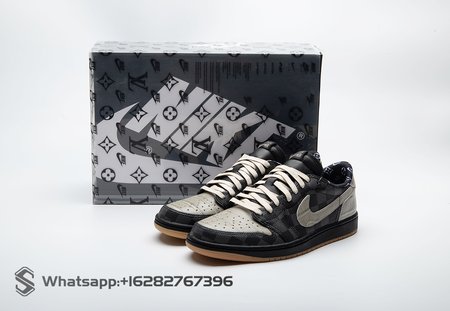 Jordan 1 Low x VL Grey and Black Size 40-47.5